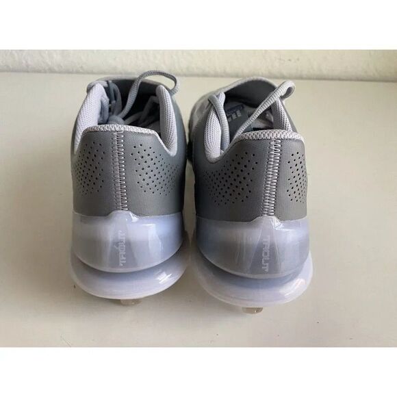 Nike Force Zoom Trout 8 Pro Metal Baseball Cleats Men’s Sz 12 Gray CZ5915-001 - Picture 5 of 10